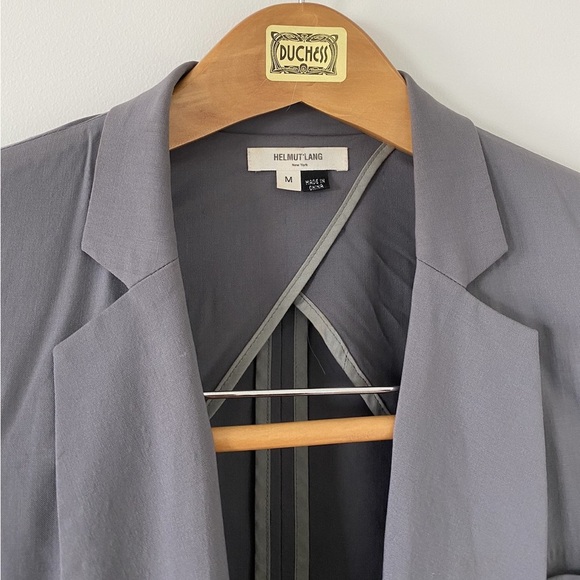 Womens Helmut Lang Wool Blazer - Picture 3 of 5